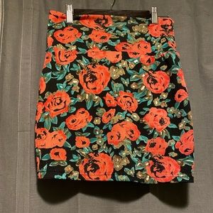 Swool Flower print skirt Sz. Small